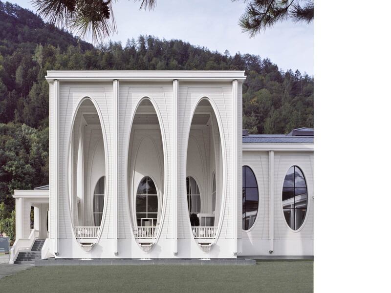 Smolenicky & Partner Architektur: Tamina Therme, Bad Ragaz - best architects 11 gold
