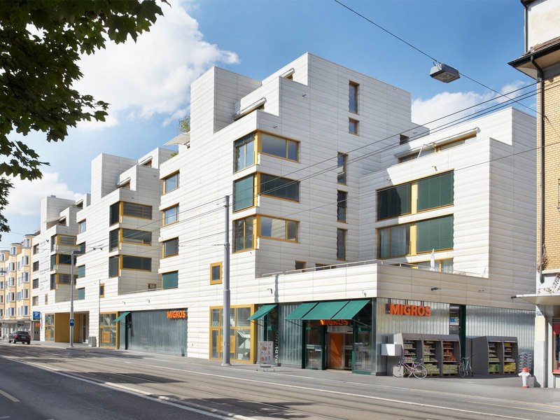pool Architektur: Wohn- und Geschäftshaus Badenerstrasse, Zürich - best architects 13