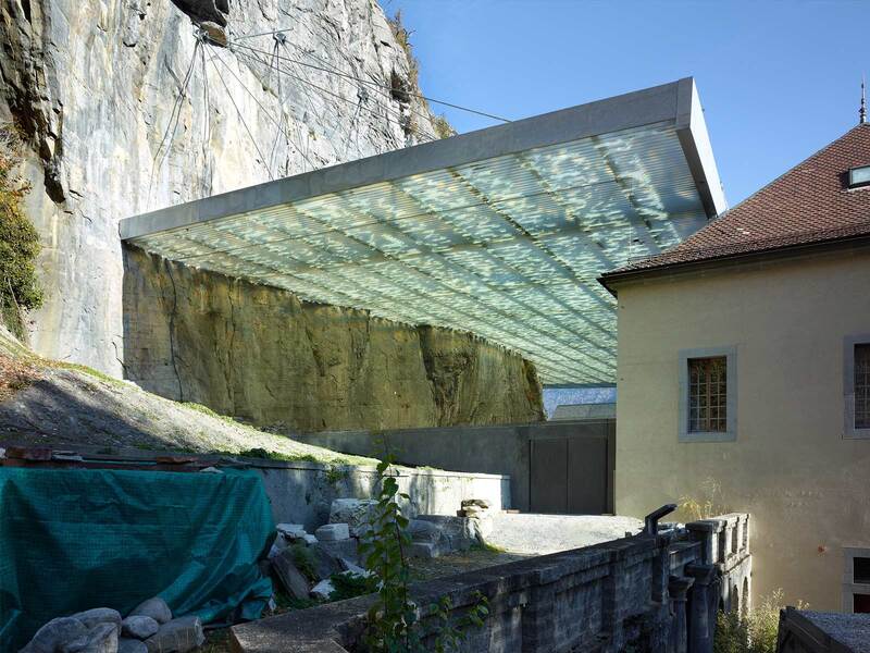 savioz fabrizzi architectes: Überdachung der archäologischen Ruine St-Maurice - best architects 14 in Gold