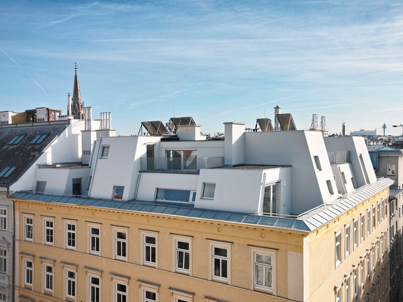 PPAG architects: Dorf auf dem Dach, Dachbodenausbau, Wien - best architects 14