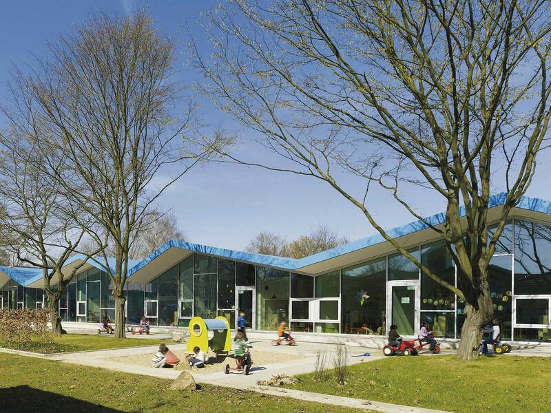 v-architekten: Neubau Blaue Kita Monheim - best architects 15