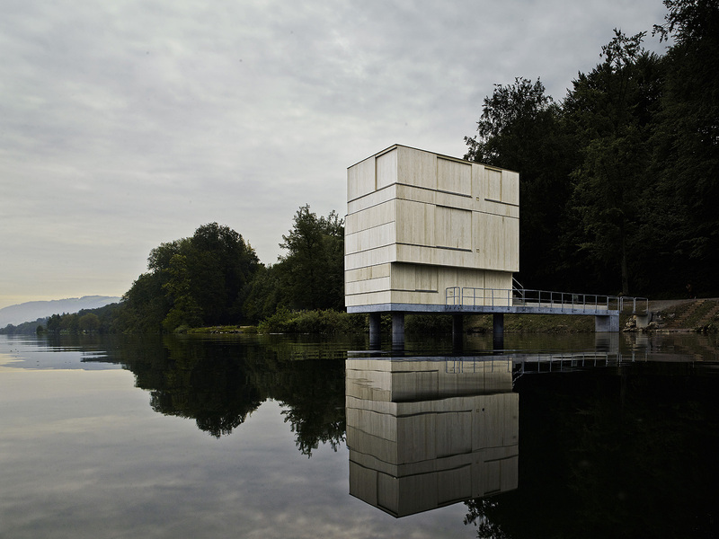 Andreas Fuhrimann / Gabrielle Hächler / Carlo Fumarola / Gilbert Isermann: Rotsee Finish Line Tower - best architects 16 in Gold