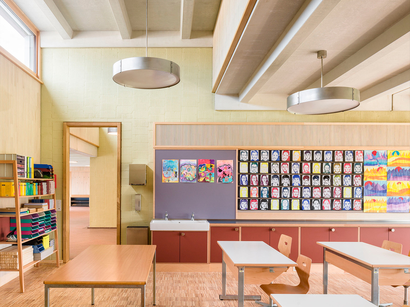 Schmid Schärer Architekten: Erweiterung Oberstufenschulhaus Hunzenschwil - best architects 19 in gold