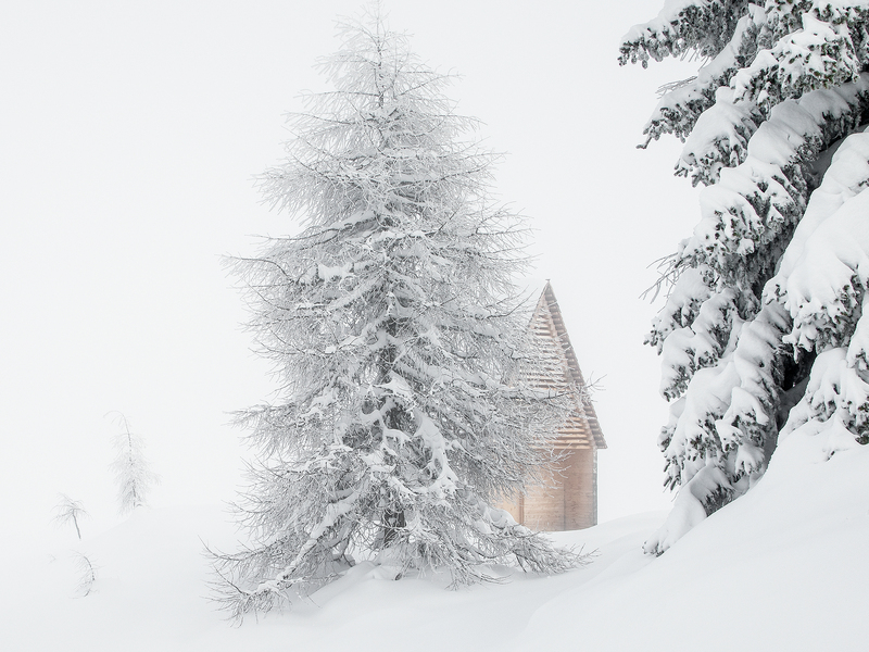 Architekt DI Hannes Sampl: Bergkapelle Kendlbruck - best architects 19 in gold