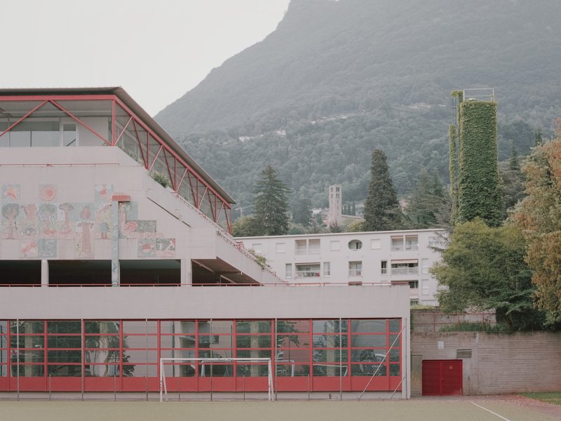 Inches Geleta: Schulerweiterung in Viganello - best architects 25 in gold
