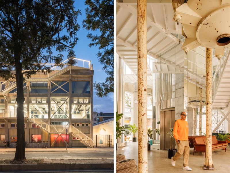 Julian Breinersdorfer Architekten: Factory Lisbon - best architects 25 in gold