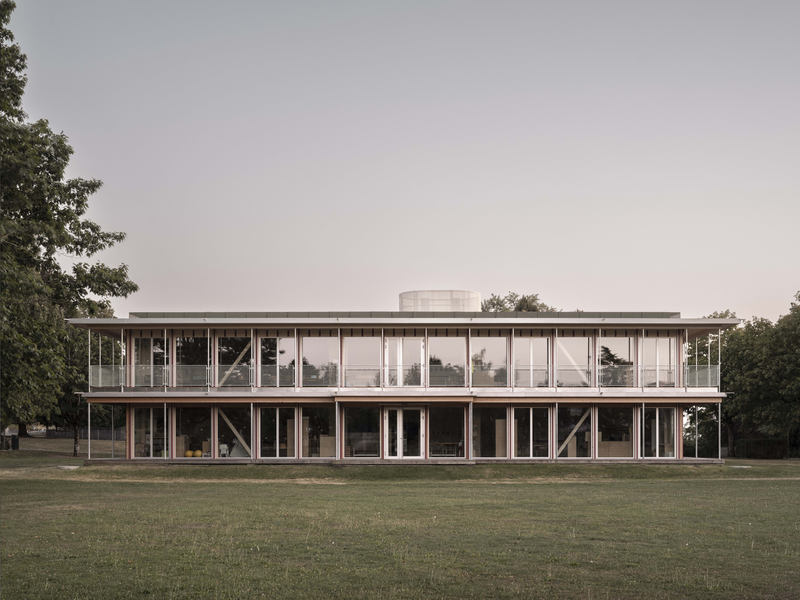 emixi architectes: Pavillon 2, Erweiterung eines provisorischen Schulpavillons - best architects 27